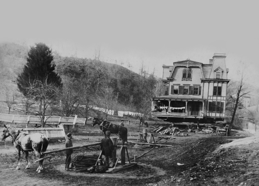 Sometimes you've just got to go with the flow. Courtesy of the Katonah Village Library