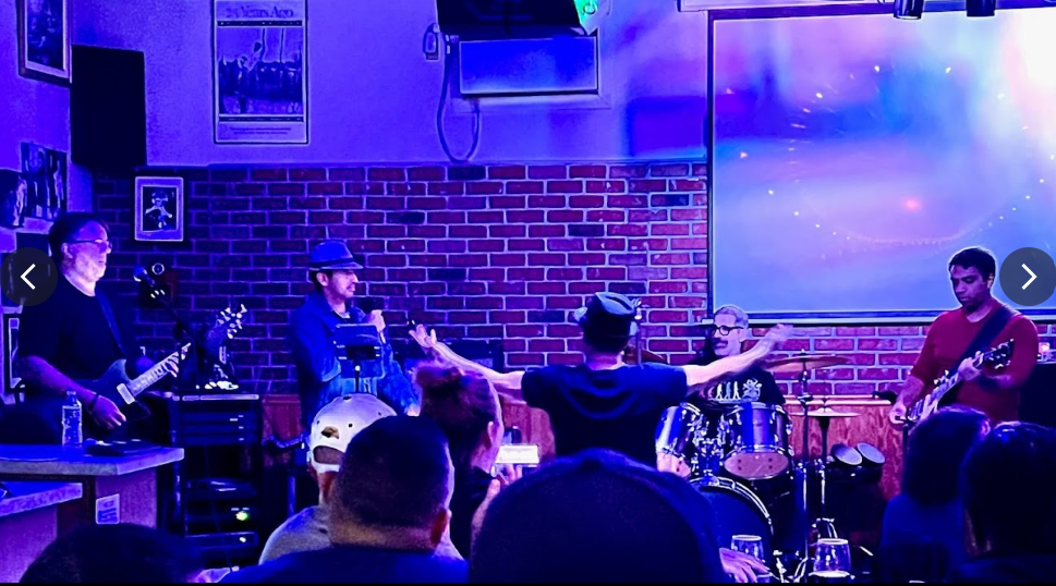 The band Dog Years performing at Carmine’s. Photo by Laura Schaefer