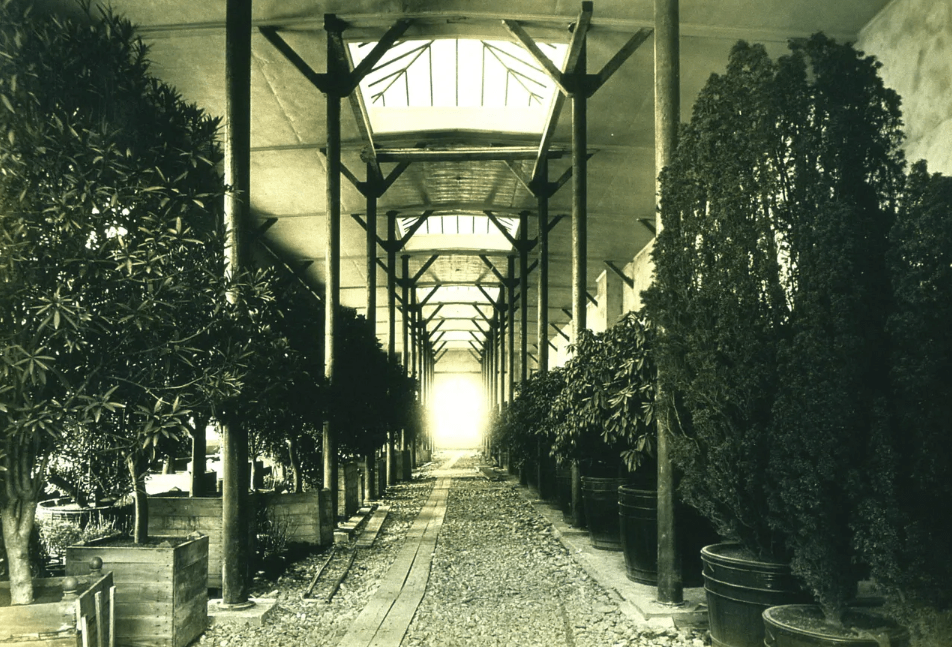John D. Rockefeller's orangerie. Photo: Rockefeller Brothers Fund