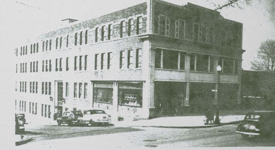 Historic photo of the Young Men's Lyceum in Tarrytown, NY